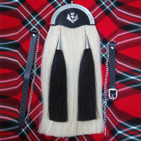 Horse Hair Celtic Cantle Sporran