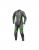 Shua Infinity 1PC Motorcycle Leather Racing Suit (Black/Green)