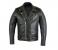 PROFIRST BRANDO LEDER MOTORRADJACKE MIT GEPANZERT (SCHWARZ)