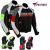 PROFIRST textile motorcycle jacket with leather gloves