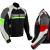 PROFIRST TEXTILE MOTORRADJACKE MIT LEDERHANDSCHUHEN