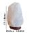 Rare White Natural Himalayan Salt Lamp Hand Crafted With Bulb UK Plug, Best Gift