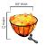 Himalayan Natural Salt Lamp Air Purifying Metal Basket Lamp with Salt Chunks