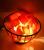 Himalayan Natural Salt Lamp Air Purifying Metal Basket Lamp with Salt Chunks