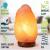 Himalayan Salt Lamp Crystal Rock Lamp Night Light with Wood Base, Bulb & Switch