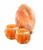 Himalayan Natural Rock Salt Lamp 2-3Kg with 2 Pcs Natural Salt Candle Holders