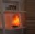 100% Natural Pink Himalayan Salt Lamp Hand Crafted Wooden Base | Crystal Lamp UK
