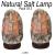 Grey 2 Pcs 2-3 KG 100% Authentic Natural Himalayan Salt Night Lamp Bulb & Cord