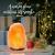 Himalayan Salt Lamp Crystal Pink Rock 100% Natural Shape Healing Wooden Base