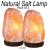 2 Pcs 2-3 KG 100% Authentic Natural Himalayan Pink Salt Night Lamp Bulb & Cord