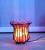 Himalayan Salt Lamp Crystal Pink Salt Basket Healing Ionizing with (Plug & Bulb)
