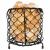 Basket Pure Himalayan Salt Lamp Round Pink Crystal Rock Salt Lamp with Chunks