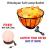 Natural Himalayan Salt Lamp Metal Basket Lamps + FREE USB PINK SALT LAMP Ball