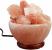 HIMALAYAN PINK SALT FIRE BOWL CRYSTAL ROCK LAMP NATURAL HEALING IONIZING GIFT