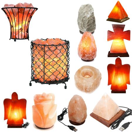 Natural Himalayan Salt Lamp, Crafted Salt Lamps, Crystal Salt Lamp, Night Lamps