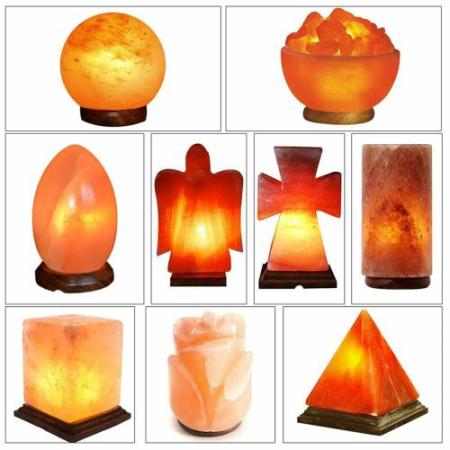 Himalayan Crafted Salt Lamp Hand Crafted Shaped Salt lamp from Crystal Pink Rock