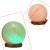 Ball Shape USB Salt Lamp Natural Pink Crystal Rock LED Light Lamp Christmas Gift