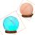 Ball Shape USB Salt Lamp Natural Pink Crystal Rock LED Light Lamp Christmas Gift
