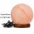 USB Himalayan Salt Lamp Hand Carved Genuine Wood Base Colors Changing Salt Lamp