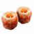 2 x Natural Himalayan Salt Candle Holders Tealight Night Light (PACK OF 2)