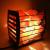 Himalayan Salt Lamp Pink Crystal Iron Basket Pink Salt with Power Cord and bulb