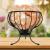 Himalayan Salt Lamp Pink Crystal Iron Basket Pink Salt with Power Cord and bulb