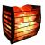 Himalayan Salt Lamp Baskets Crystal Rock Salt Lamp with Chunks Night Lamps Decor