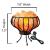 Himalayan Natural Salt Air Purifying Basket Lamp With Salt Chunks, Bulb & Wire