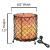 Himalayan Natural Salt Air Purifying Basket Lamp With Salt Chunks, Bulb & Wire