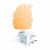 New Mini Hand Crafted Natural Crystal Himalayan White Salt Lamp Night Light Wall