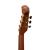 MUZIKKON LUTE GUITAR, 6 STRING VARIEGATED LACEWOOD ROSEWOOD LEFT HANDED