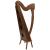 29 STRING BORU HARP WALNUT