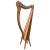 27 STRING ARD RI HARP WALNUT