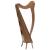 MUZIKKON 29 STRING ARD RI HARP WALNUT