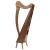 MUZIKKON 29 STRING ARD RI HARP WALNUT