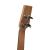 HEARTLAND BAROQUE UKULELE, 4 STRING CONCERT VARIEGATED WALNUT AND LACEWOOD