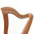 MUZIKKON MCHUGH HARP 27 STRING MAHOGANY SQUARE BACK