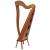 MUZIKKON MCHUGH HARP 27 STRING MAHOGANY SQUARE BACK