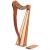 MUZIKKON ARD RI HARP, 22 STRINGS MAHOGANY