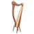 MUZIKKON ARD RI HARP, 27 STRINGS MAHOGANY