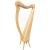 Muzikkon 29 String Ard Ri Harp Ashwood