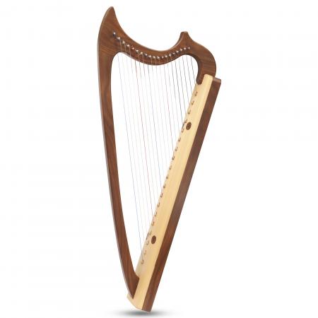 Muzikkon Gothic Harp 19 String Rosewood