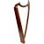 MUZIKKON GOTHIC HARP 29 STRINGS ROSEWOOD