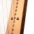 MUZIKKON GOTHIC HARP 29 STRINGS ROSEWOOD