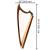 MUZIKKON GOTHIC HARP 29 STRINGS ROSEWOOD