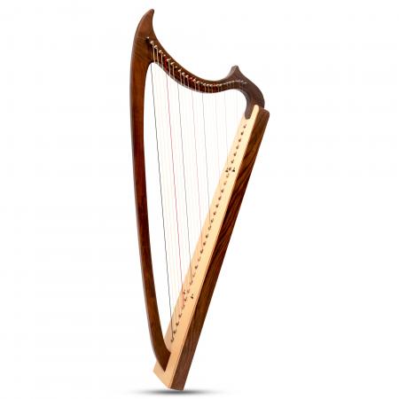 MUZIKKON GOTHIC HARP 29 STRINGS ROSEWOOD