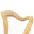 MCHUGH HARP 29 STRINGS ASHWOOD WOOD SQUARE BACK