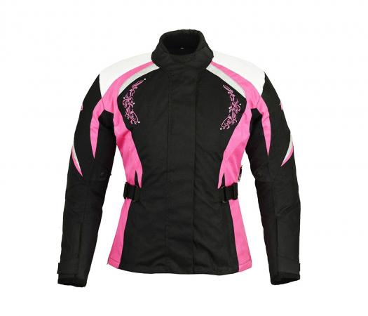 VESTE DE MOTO PROFIRST A STAR LADIES (ROSE)