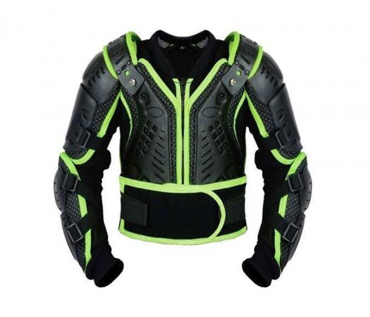 Profirst kids motorcycle body armor (green)