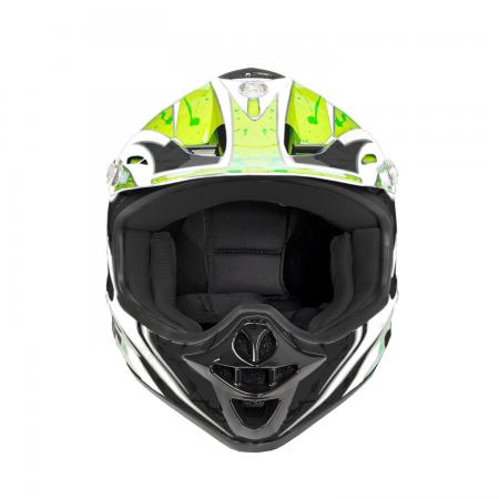 CASCO DE MOTO PARA NIÑOS PROFIRST MX-303 (AMARILLO)